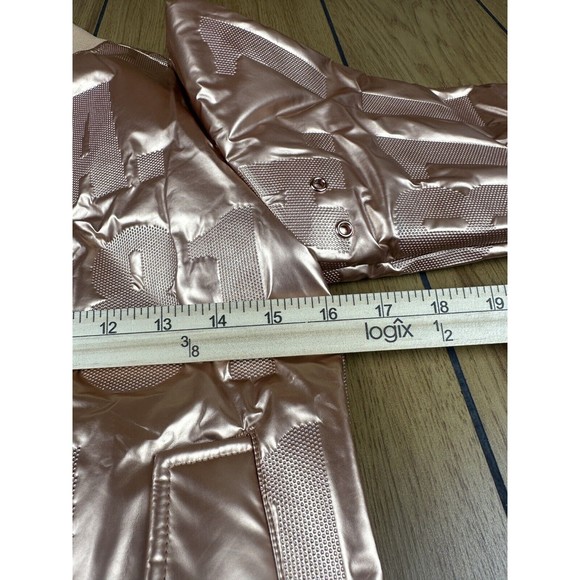GUESS Girl's puffy , Metallic Copper Size 14 LA 1981 - Picture 16 of 16